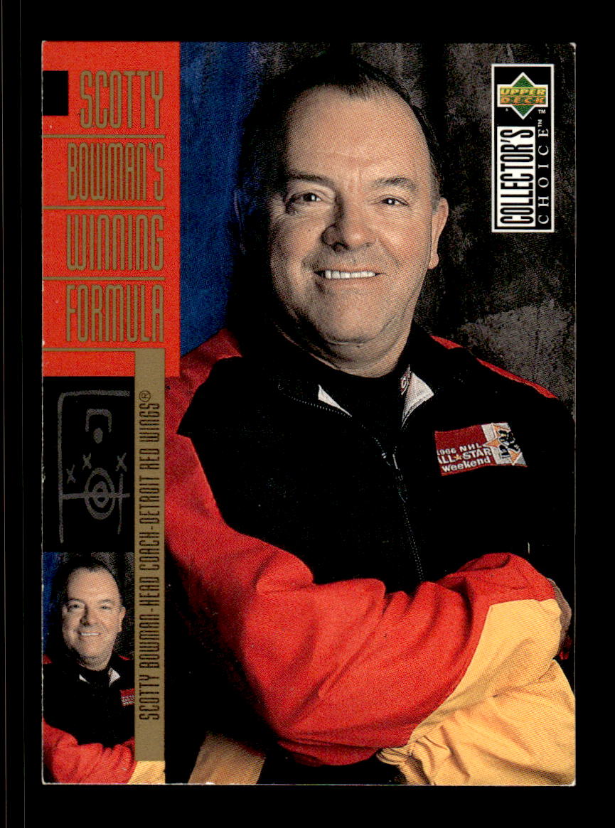 1996-97 Collector's Choice #308 Scotty Bowman Detroit Red Wings EX CS26017181