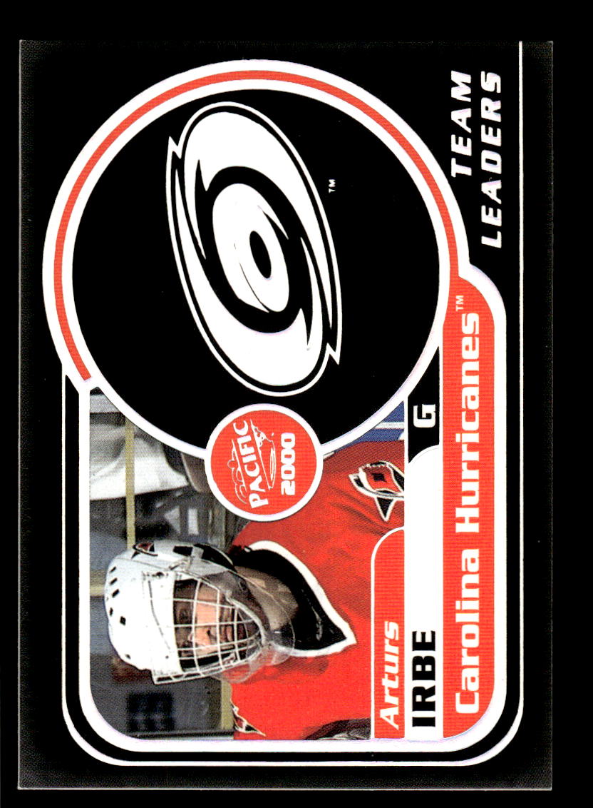 1999-00 Pacific #6 Arturs Irbe Carolina Hurricanes EX CS26017182