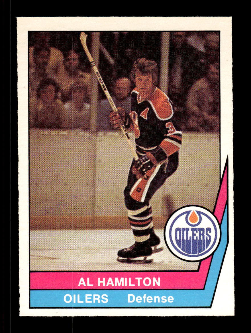 1977-78 O-Pee-Chee WHA #40 Al Hamilton Edmonton Oilers EX CS26017196