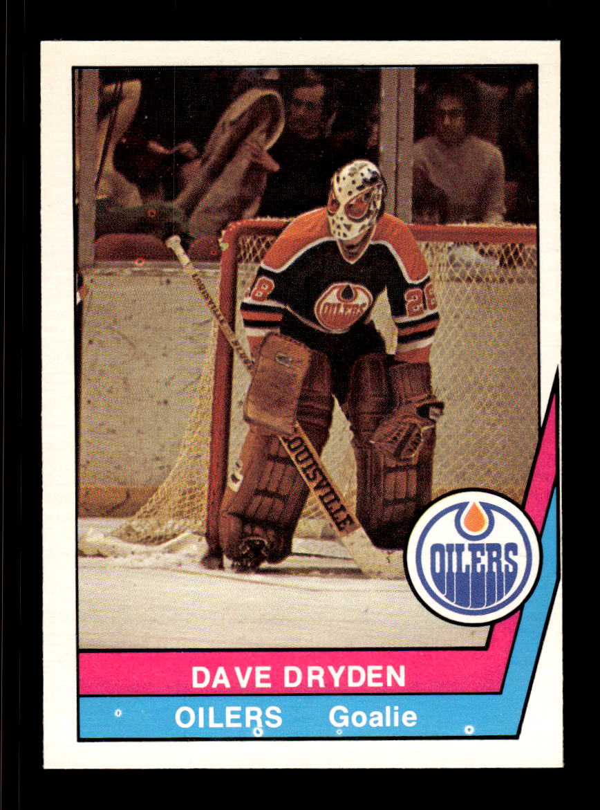1977-78 O-Pee-Chee WHA #28 Dave Dryden Edmonton Oilers EX CS26017198