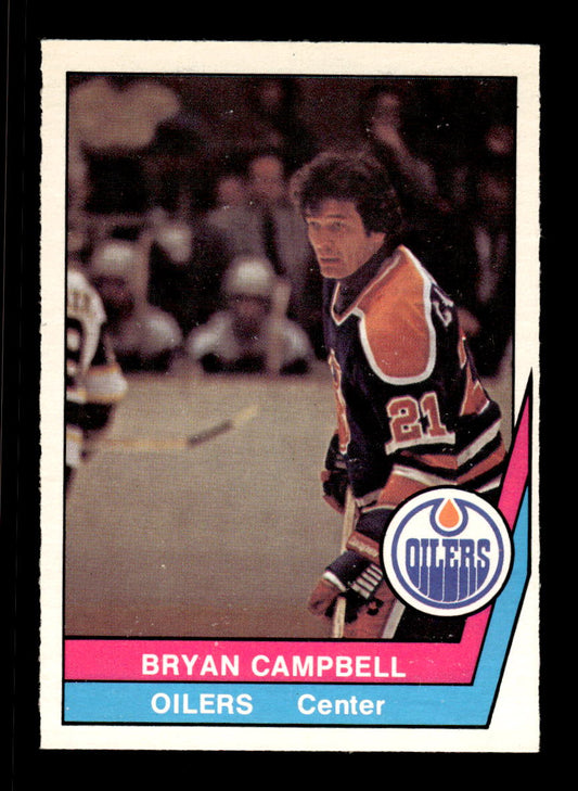1977-78 O-Pee-Chee WHA #22 Bryan Campbell Edmonton Oilers EX CS26017199