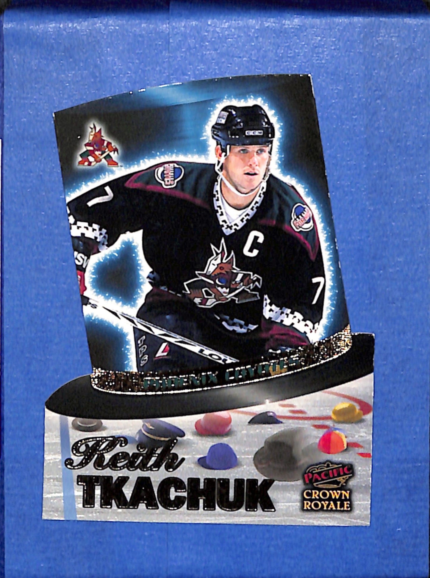 1997-98 Pacific Crown Royale #14 Keith Tkachuk Phoenix Coyotes EXMT CS26017226