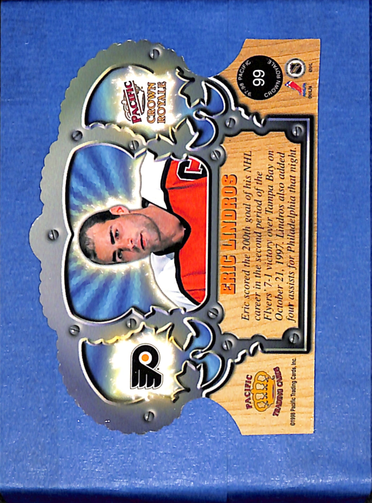 1997-98 Pacific Crown Royale #99 Eric Lindros Flyers EXMT CS26017233