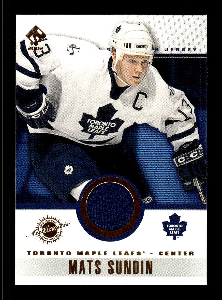 2001-02 Pacific Private Stock #97 Mats Sundin Toronto Maple Leafs EX CS26017246