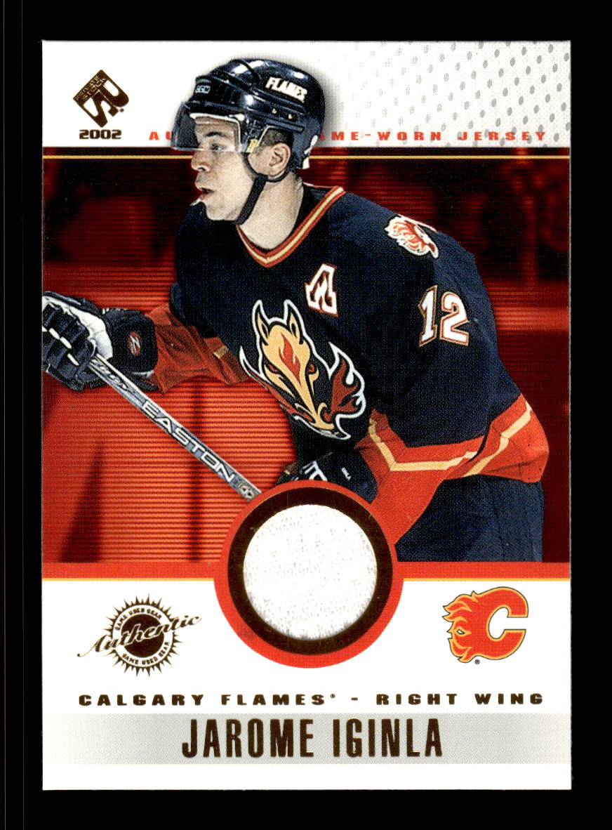 2001-02 Pacific Private Stock #15 Jarome Iginla Calgary Flames EX CS26017251