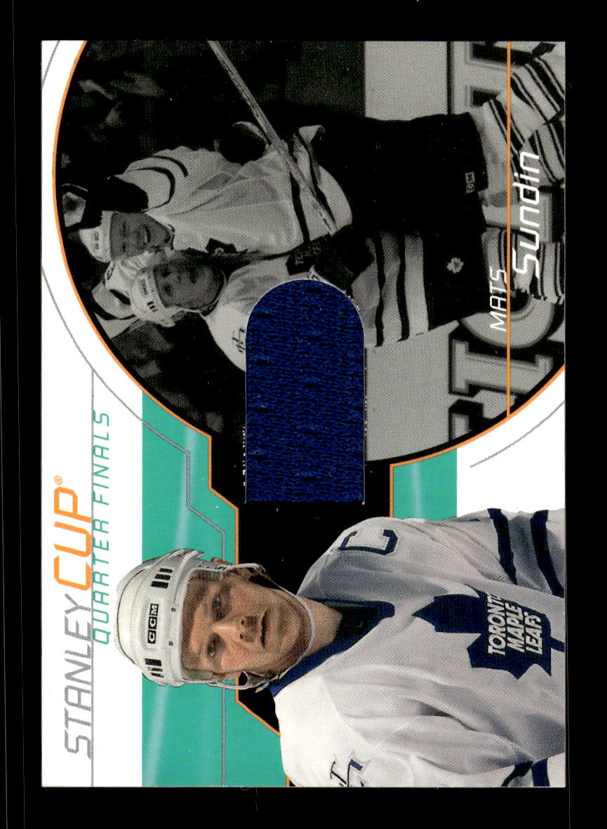 2001-02 Be a Player Memorabilia #SC-01 Mats Sundin EX CS26017252