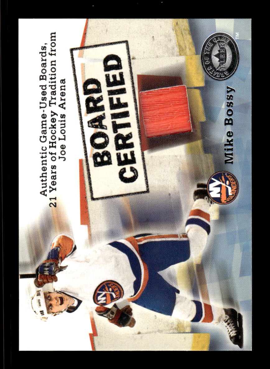 2001-02 Fleer Greats of the Game Mike Bossy New York Islanders EX CS26017254