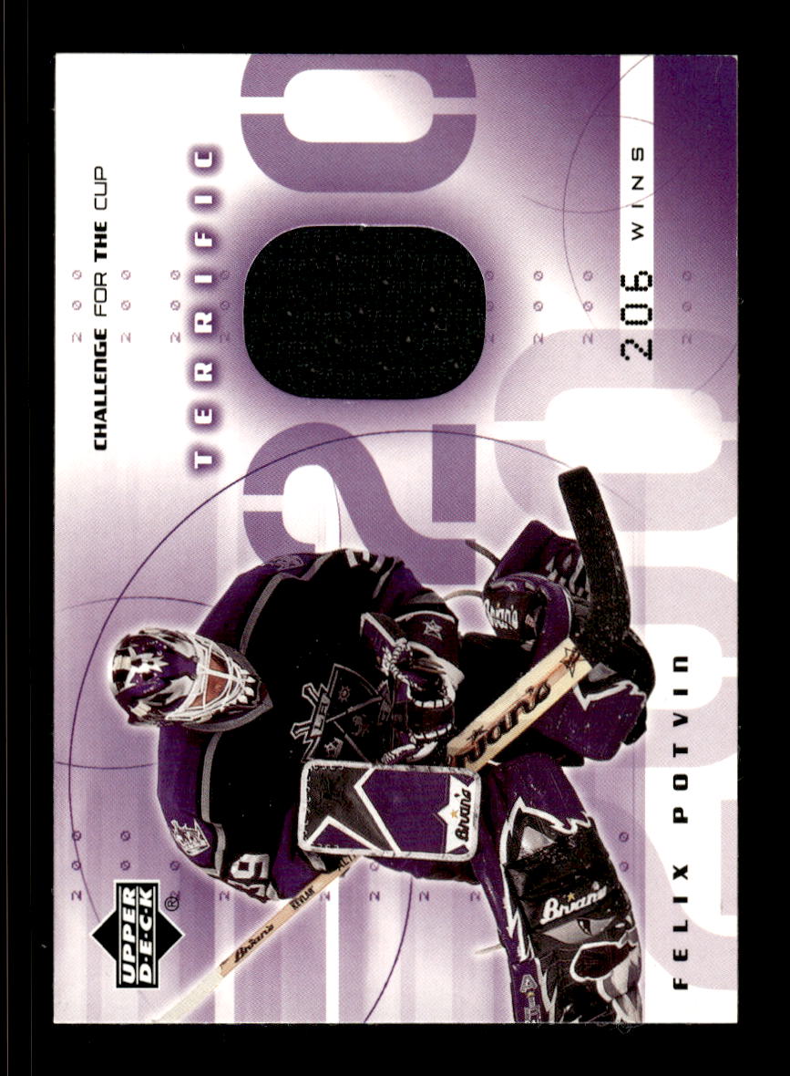 2001-02 Upper Deck Challenge for the Cup #T-FP Felix Potvin EX CS26017262