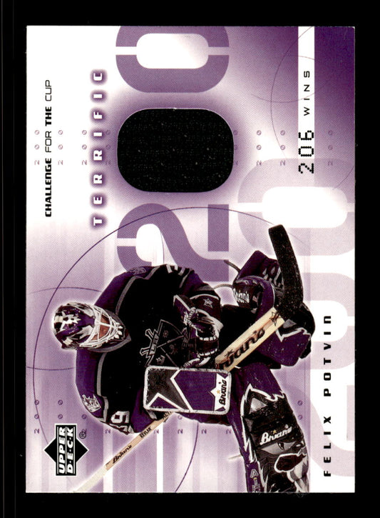2001-02 Upper Deck Challenge for the Cup #T-FP Felix Potvin EX CS26017262