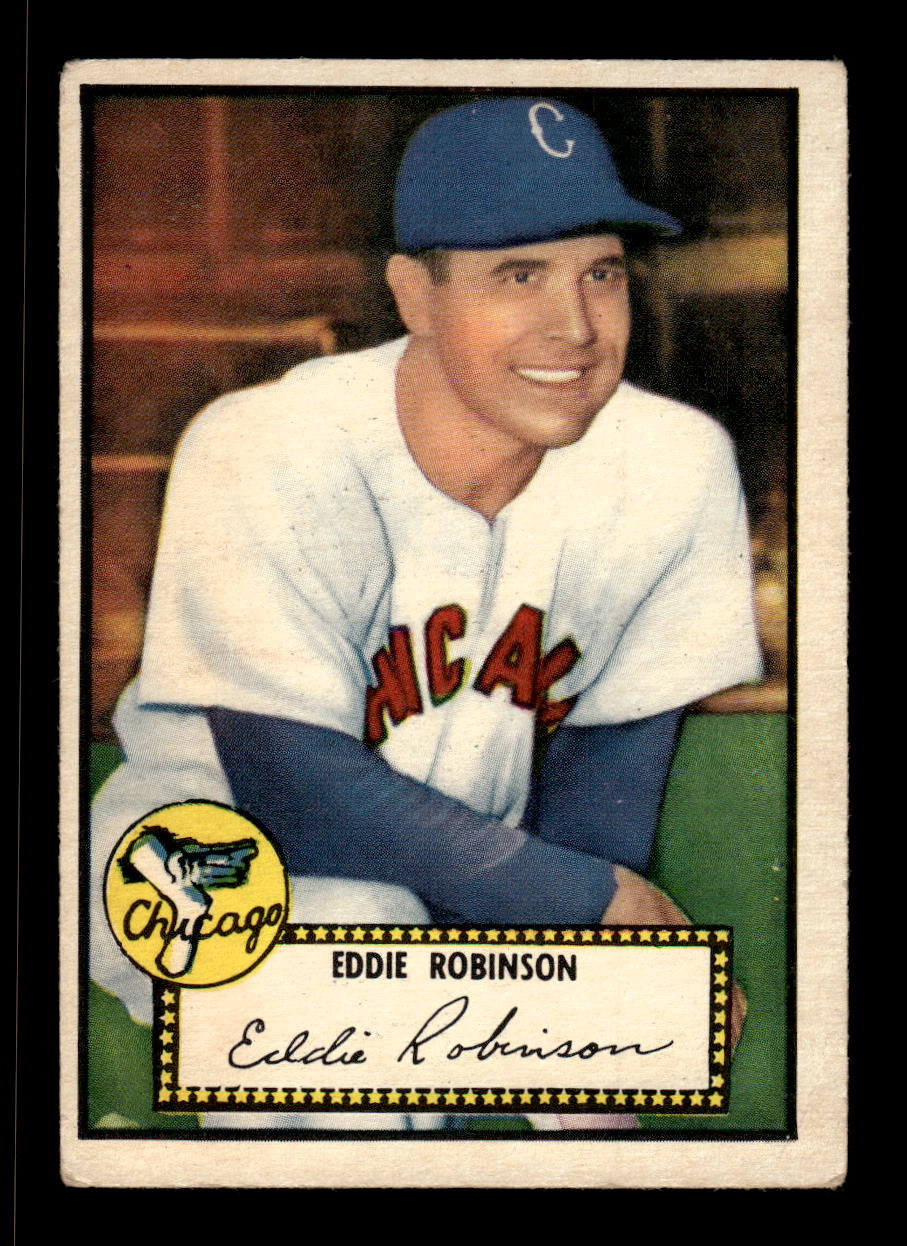 1952 Topps #32 Eddie Robinson Chicago White Sox LOW GRADE CS26017307