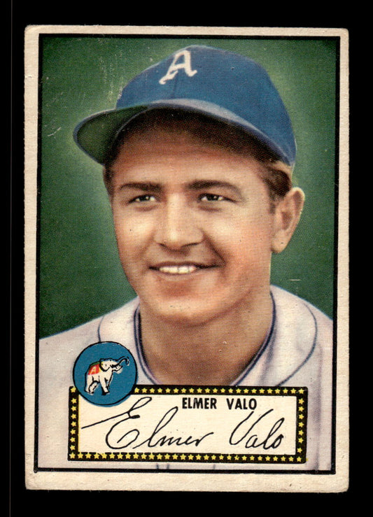 1952 Topps #34 Elmer Valo Philadelphia Athletics LOW GRADE CS26017309