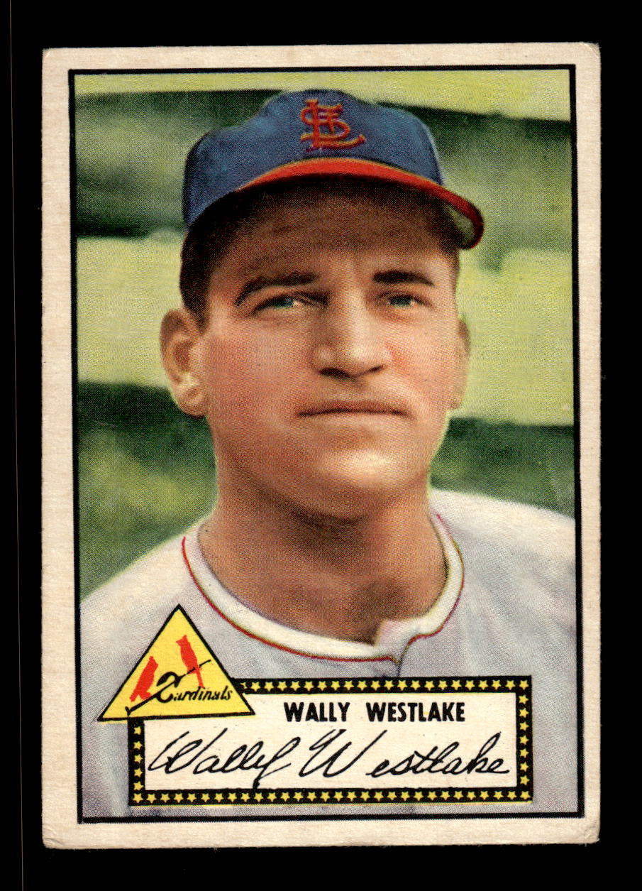 1952 Topps #38 Wally Westlake St. Louis Cardinals LOW GRADE CS26017312