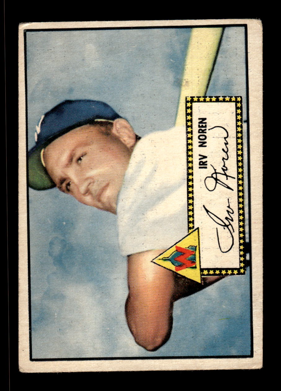 1952 Topps #40 Irv Noren Washington Senators LOW GRADE CS26017314