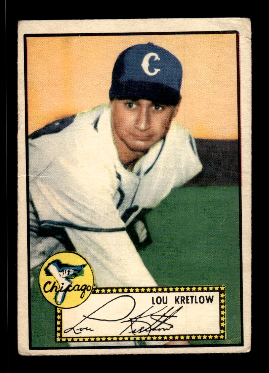 1952 Topps #42 Lou Kretlow Chicago White Sox LOW GRADE CS26017316