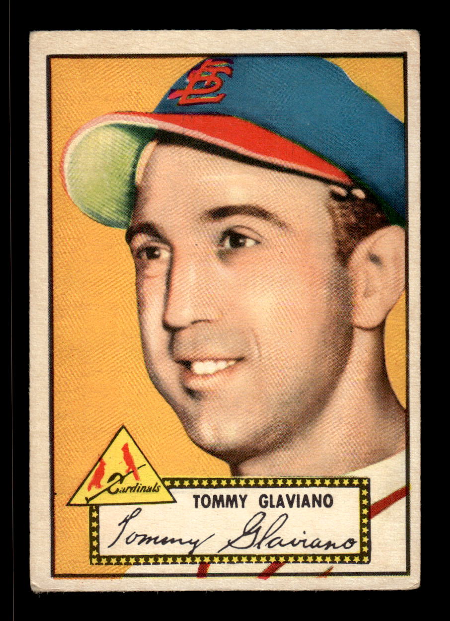 1952 Topps #56 Tommy Glaviano St. Louis Cardinals LOW GRADE CS26017324