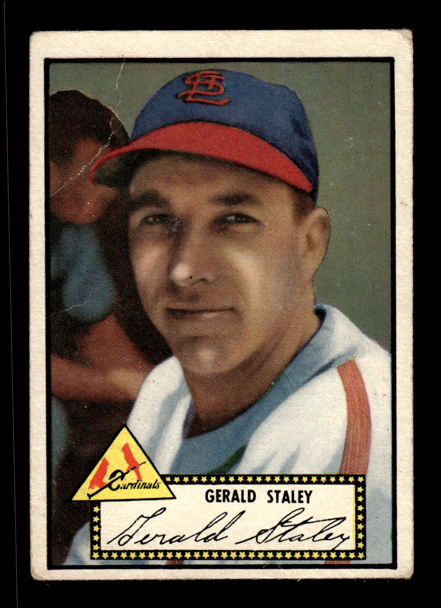 1952 Topps #79 Jerry Staley Blk Back St. Louis Cardinals LOW GRADE CS26017335