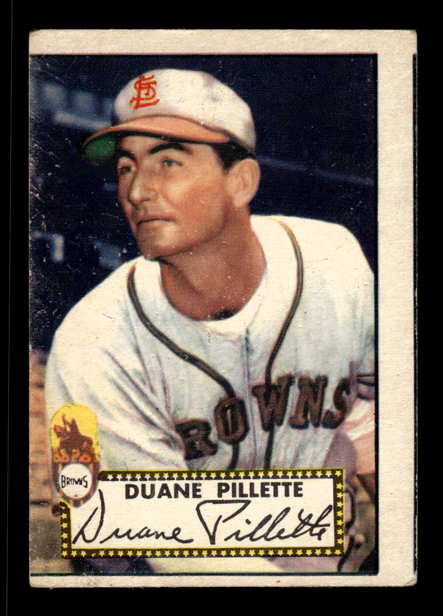1952 Topps #82 Duane Pillette St. Louis Browns LOW GRADE CS26017336