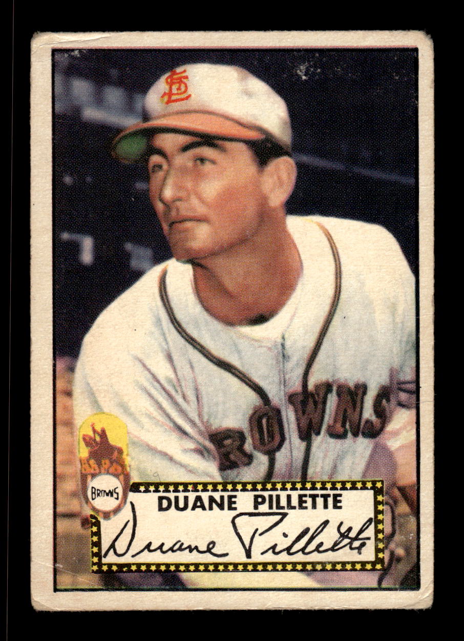 1952 Topps #82 Duane Pillette St. Louis Browns LOW GRADE CS26017337