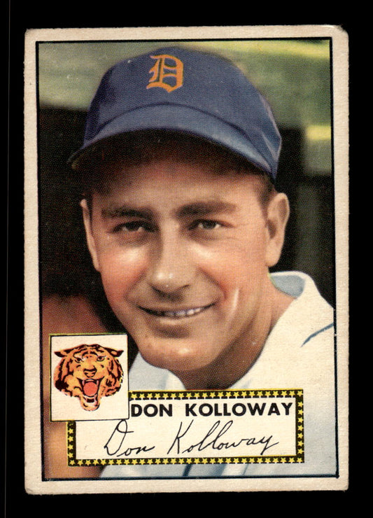 1952 Topps #104 Don Kolloway Detroit Tigers LOW GRADE CS26017346