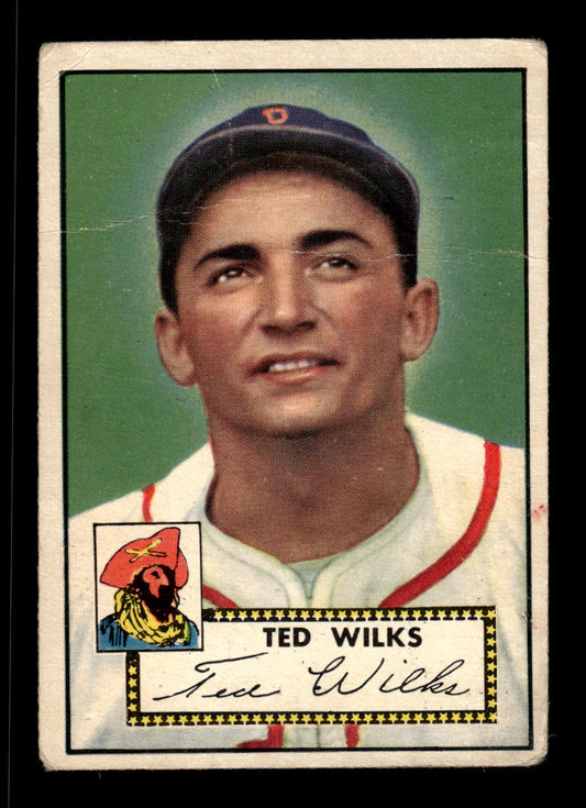 1952 Topps #109 Ted Wilks Pittsburgh Pirates LOW GRADE CS26017347