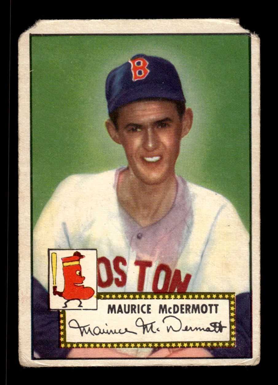 1952 Topps #119 Maurice McDermott Boston Red Sox LOW GRADE CS26017350
