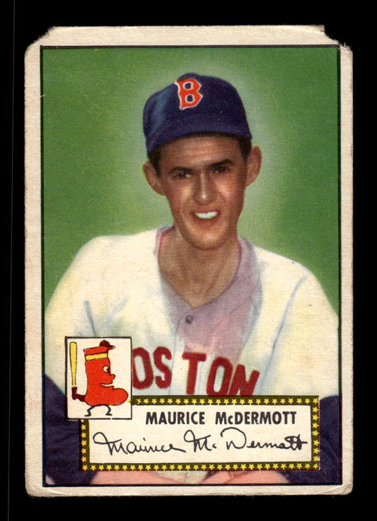 1952 Topps #119 Maurice McDermott Boston Red Sox LOW GRADE CS26017350