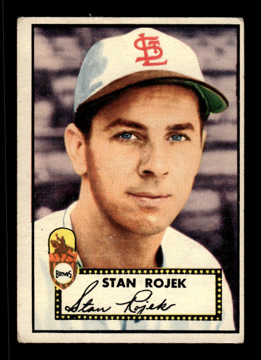 1952 Topps #163 Stan Rojek St. Louis Browns LOW GRADE CS26017355
