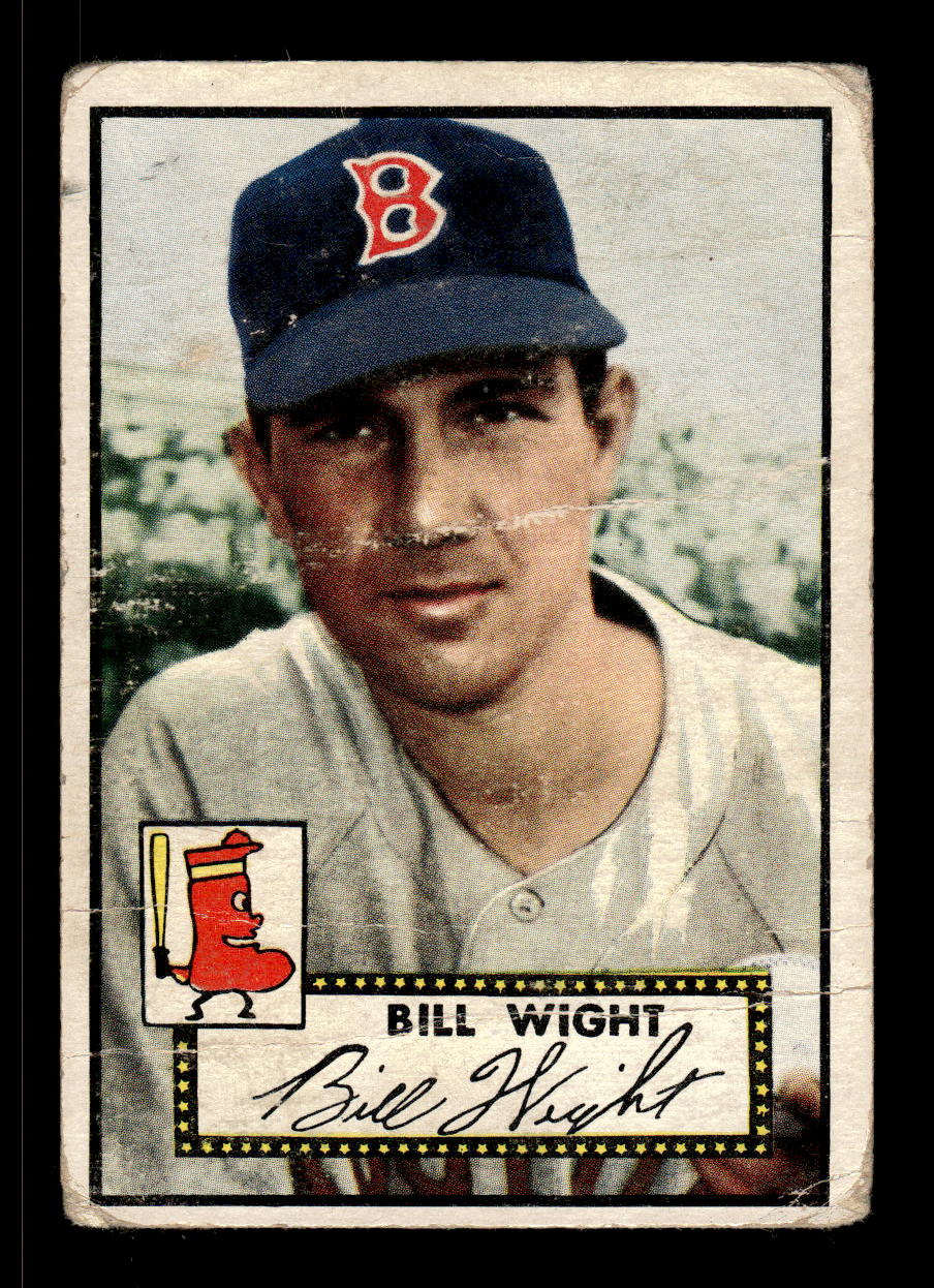 1952 Topps #177 Bill Wight Boston Red Sox LOW GRADE CS26017357
