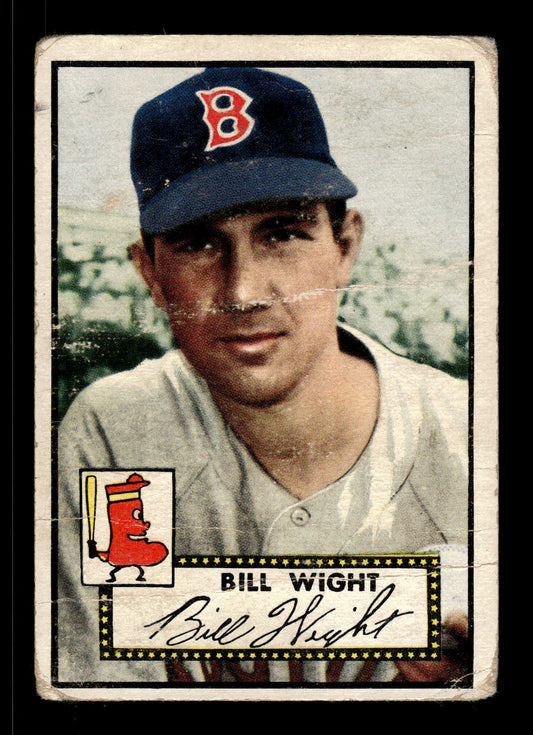 1952 Topps #177 Bill Wight Boston Red Sox LOW GRADE CS26017357