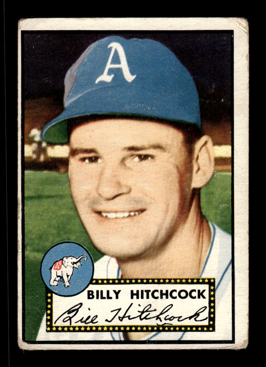 1952 Topps #182 Billy Hitchcock Philadelphia Athletics LOW GRADE CS26017358