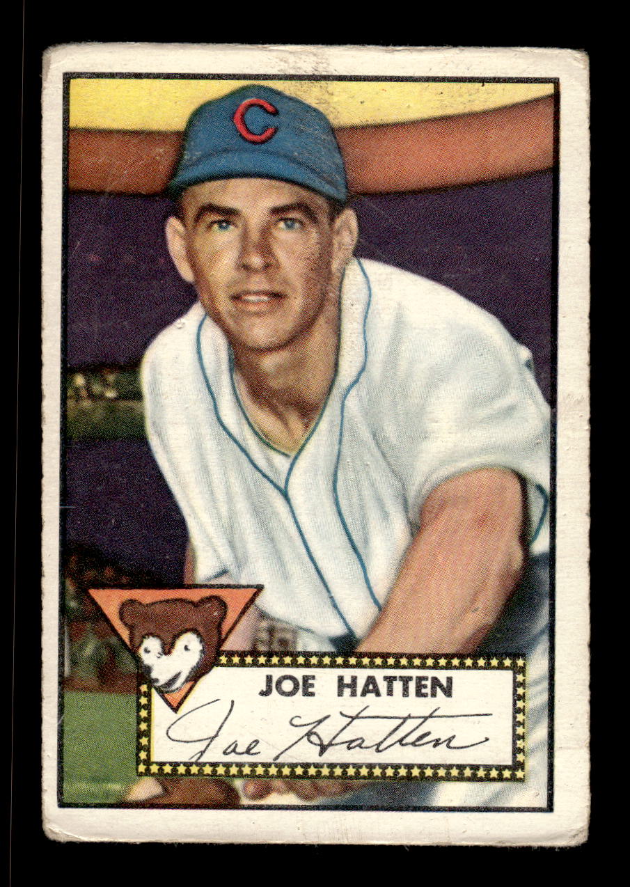 1952 Topps #194 Joe Hatten Chicago Cubs LOW GRADE CS26017359