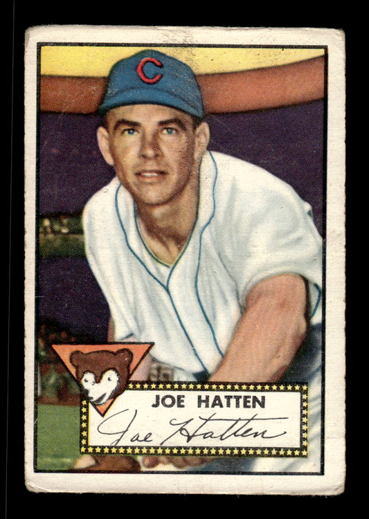 1952 Topps #194 Joe Hatten Chicago Cubs LOW GRADE CS26017359