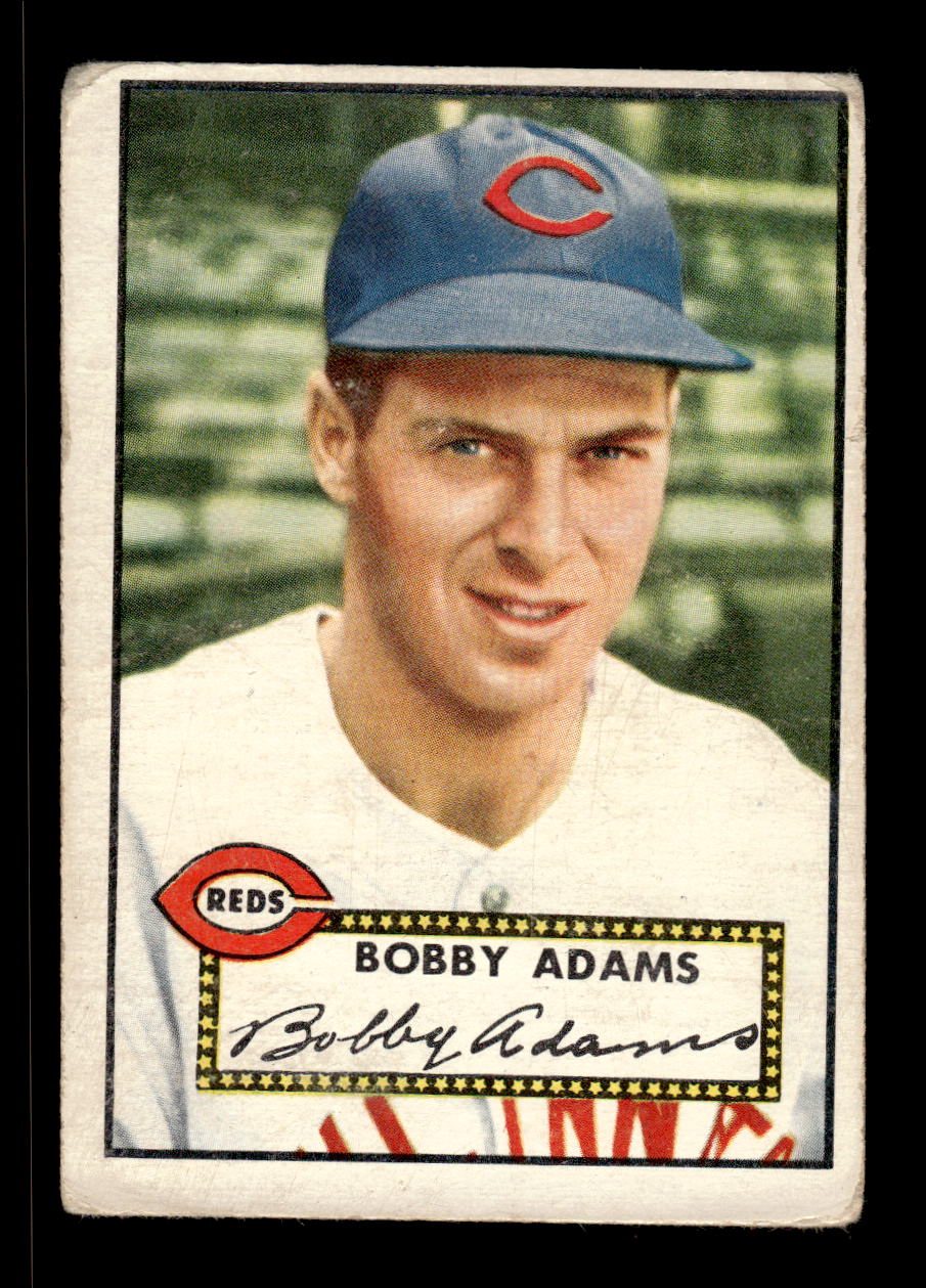 1952 Topps #249 Bobby Adams Cincinnati Reds LOW GRADE CS26017361