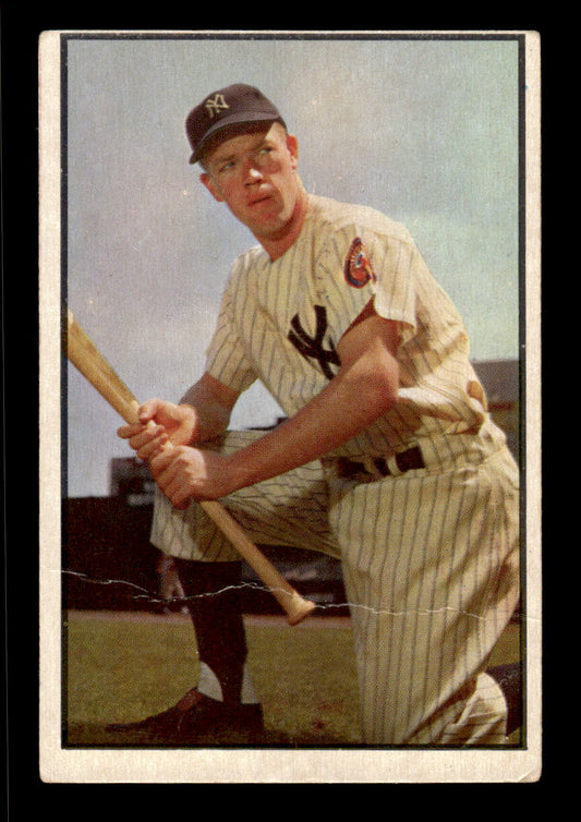 1953 Bowman Color #63 Gil McDougald New York Yankees LOW GRADE CS26017362