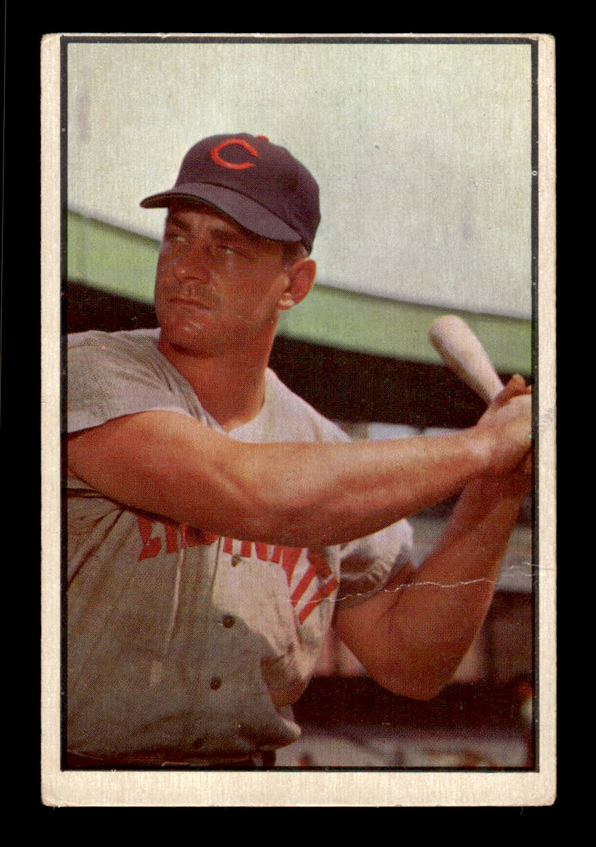 1953 Bowman Color #62 Ted Kluszewski Cincinnati Reds LOW GRADE CS26017372