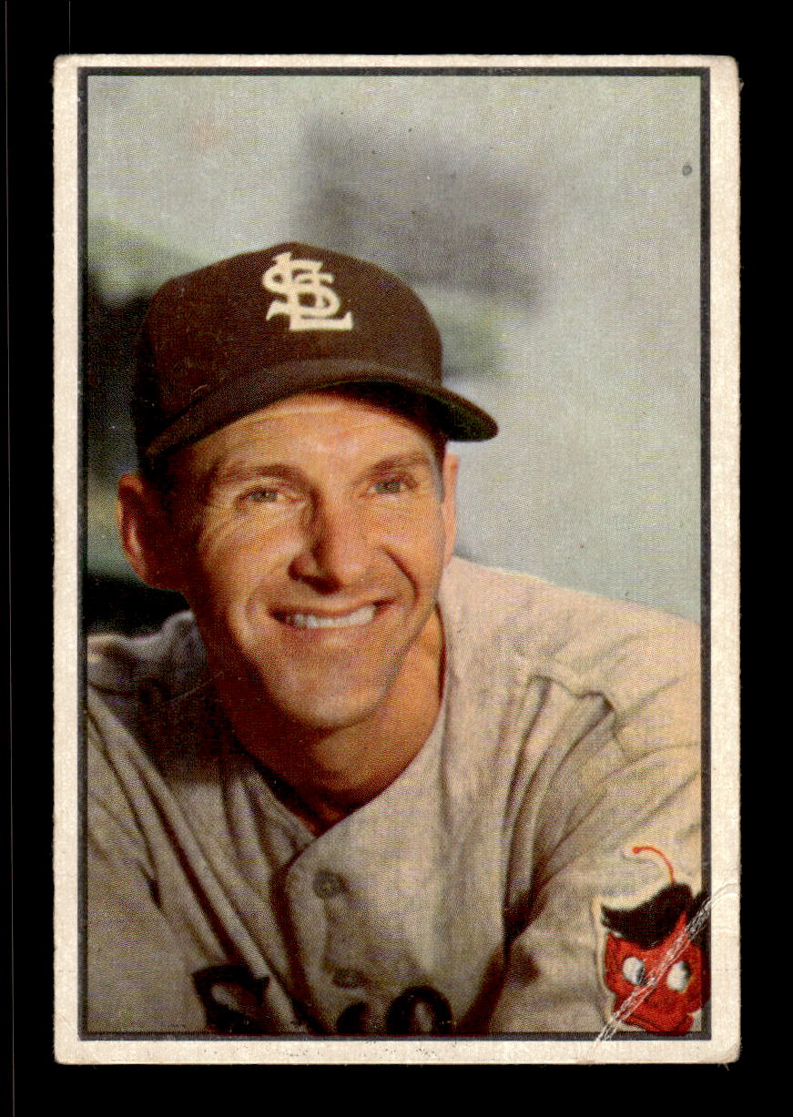 1953 Bowman Color #52 Marty Marion St. Louis Browns LOW GRADE CS26017375