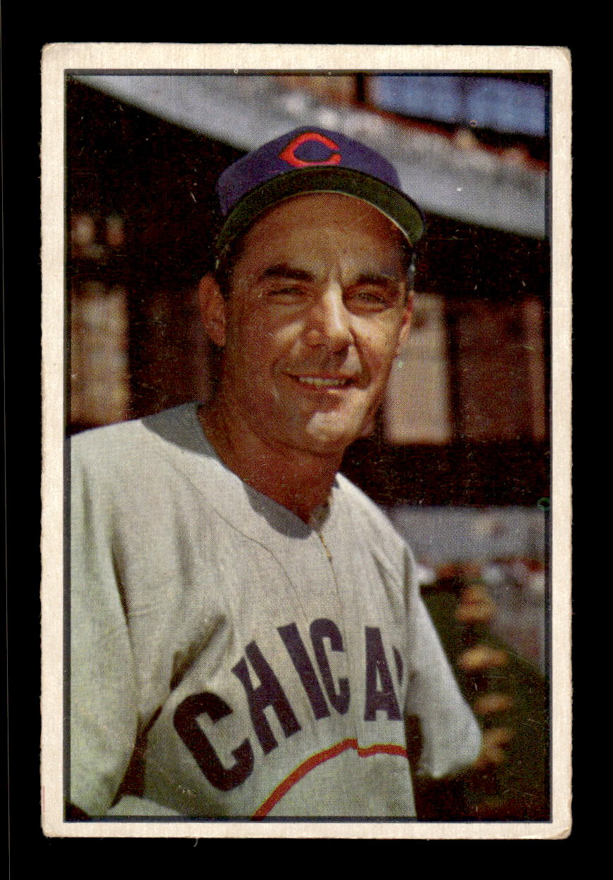 1953 Bowman Color #30 Phil Cavarretta Chicago Cubs LOW GRADE CS26017387