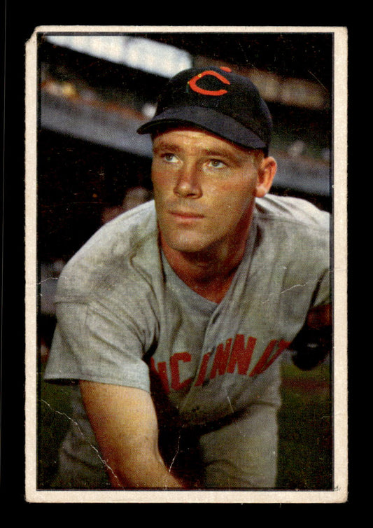 1953 Bowman Color #23 Herman Wehmeier Cincinnati Reds LOW GRADE CS26017390
