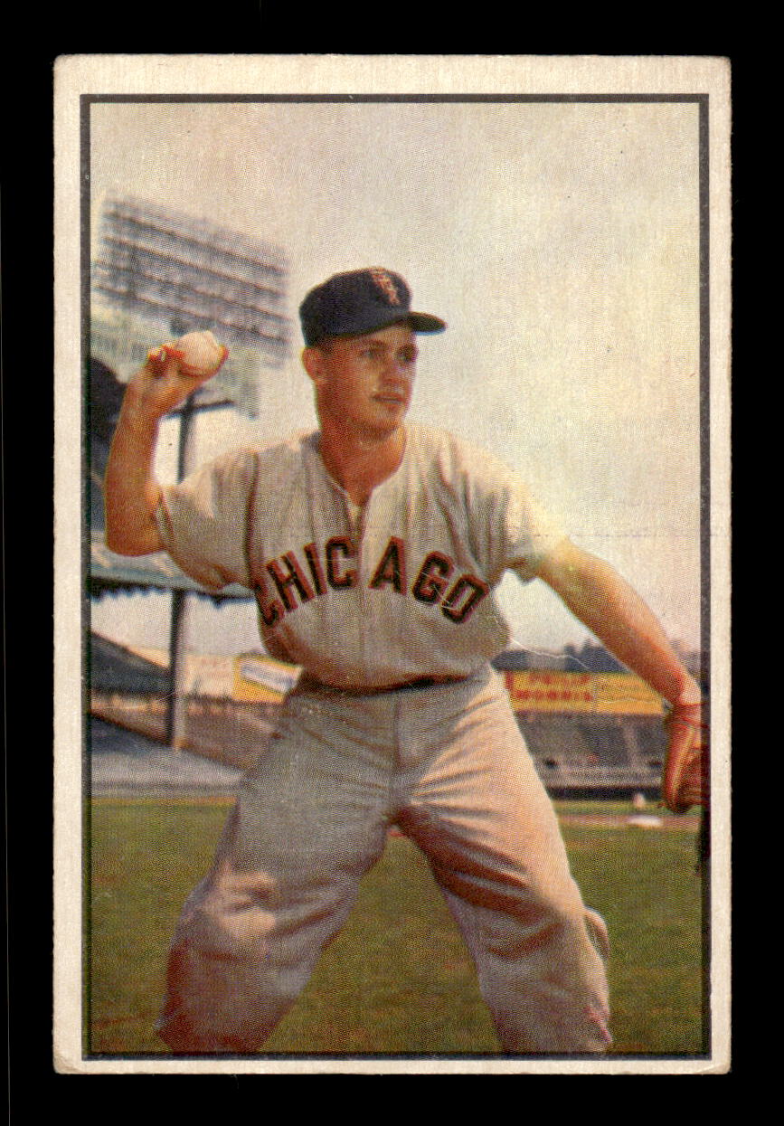 1953 Bowman Color #18 Nelson Fox Chicago White Sox LOW GRADE CS26017395