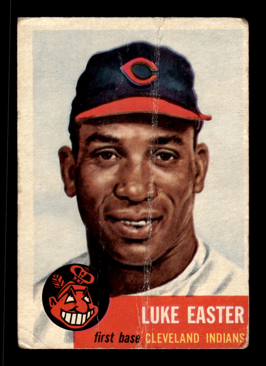 1953 Topps #2 Luke Easter Cleveland Indians Poor CS26017396