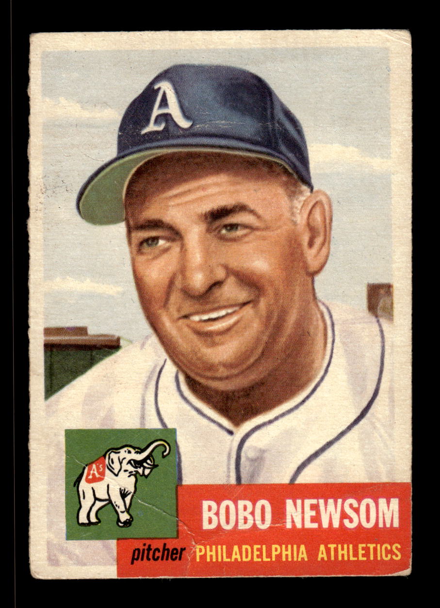 1953 Topps #15 Bobo Newsom Philadelphia Athletics VG CS26017405