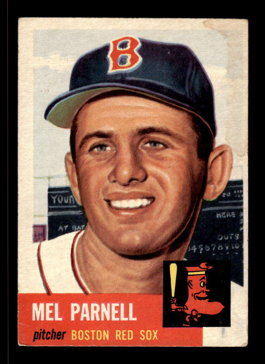 1953 Topps #19 Mel Parnell Boston Red Sox LOW GRADE CS26017408