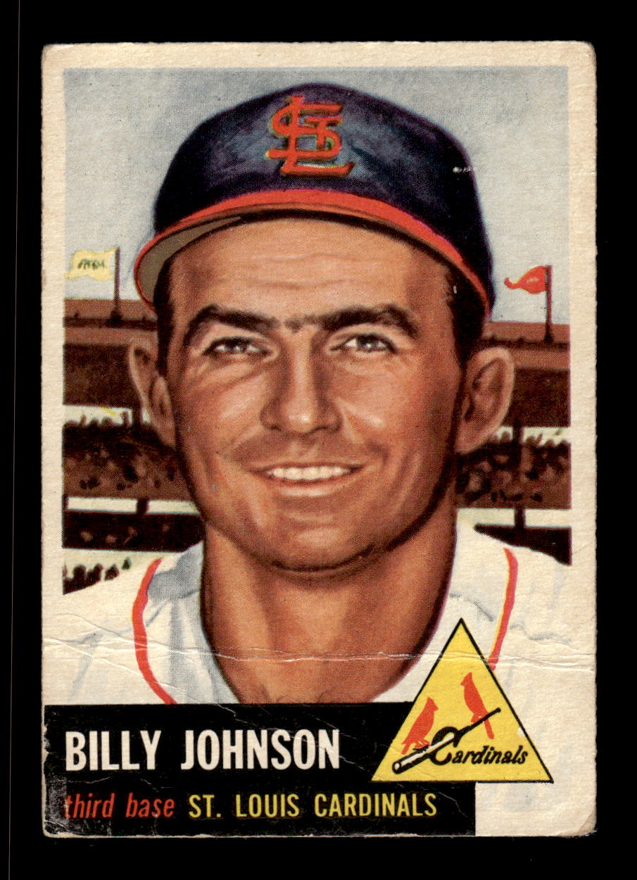 1953 Topps #21 Billy Johnson St. Louis Cardinals LOW GRADE CS26017409
