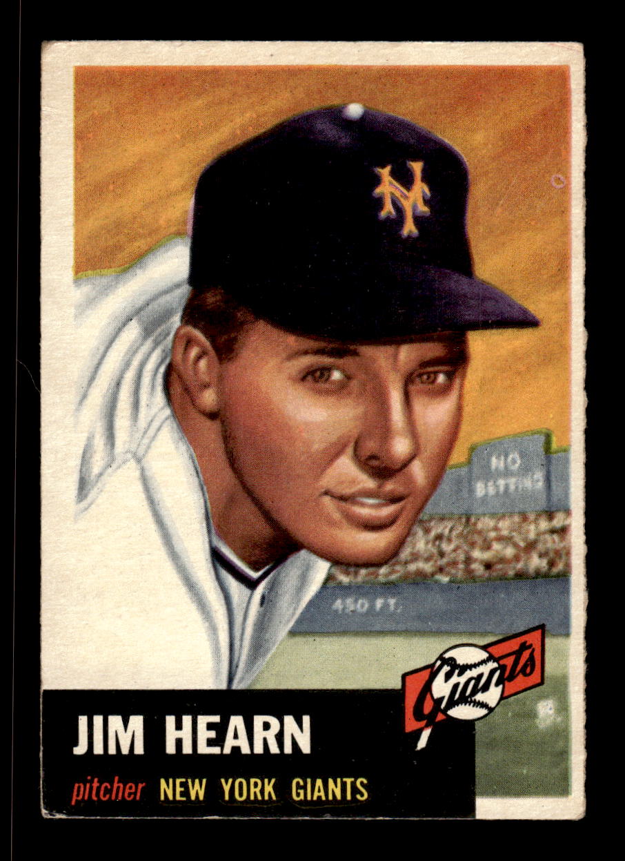 1953 Topps #38 Jim Hearn New York Giants VG CS26017418