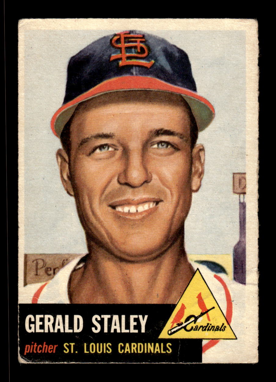 1953 Topps #56 Gerald Staley St. Louis Cardinals VG CS26017435