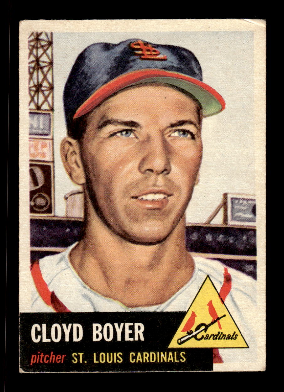 1953 Topps #60 Cloyd Boyer St. Louis Cardinals VG CS26017438