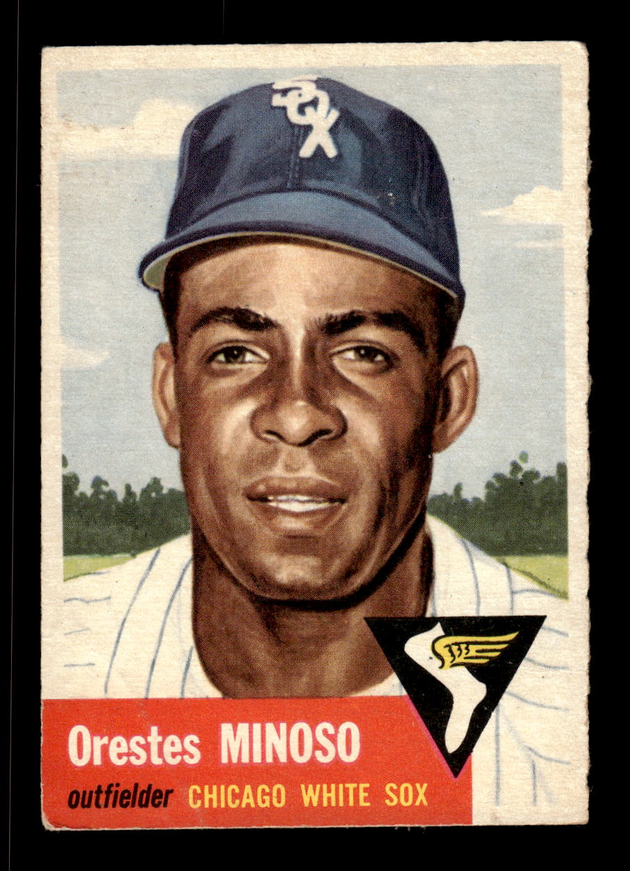 1953 Topps #66 Orestes Minoso Chicago White Sox VG CS26017442