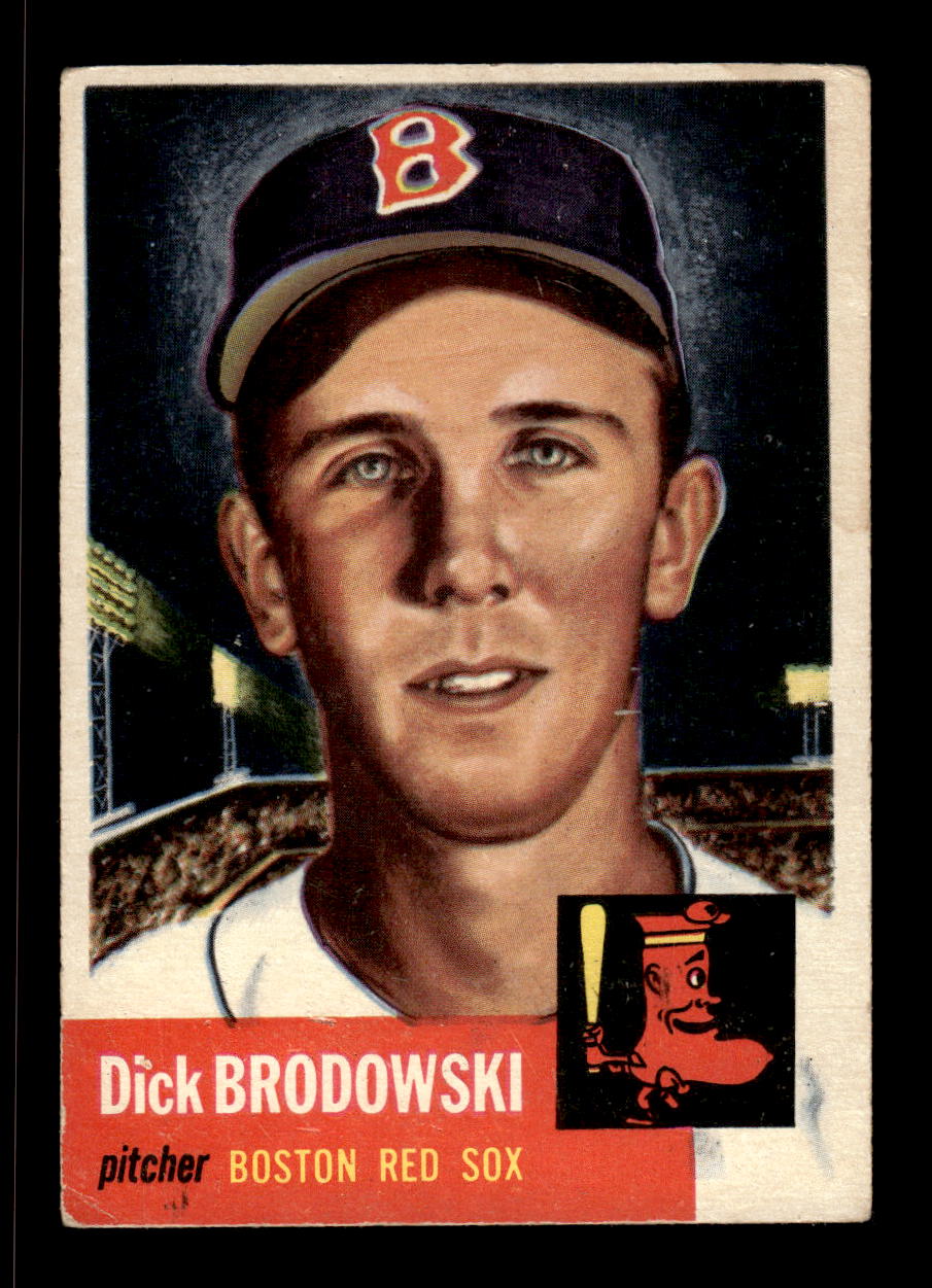 1953 Topps #69 Dick Brodowski Boston Red Sox VG CS26017444