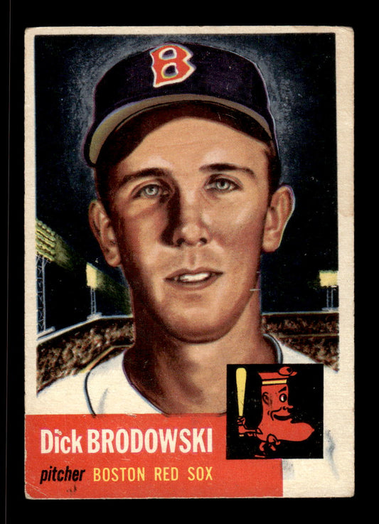 1953 Topps #69 Dick Brodowski Boston Red Sox VG CS26017444