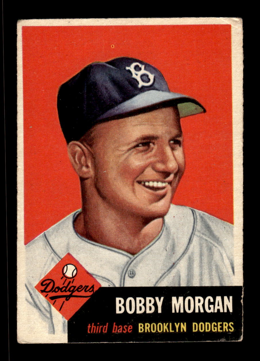 1953 Topps #85 Bobby Morgan Brooklyn Dodgers VG CS26017450